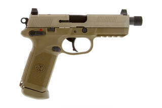 The FN FNX-45 features suppressor height iron sights